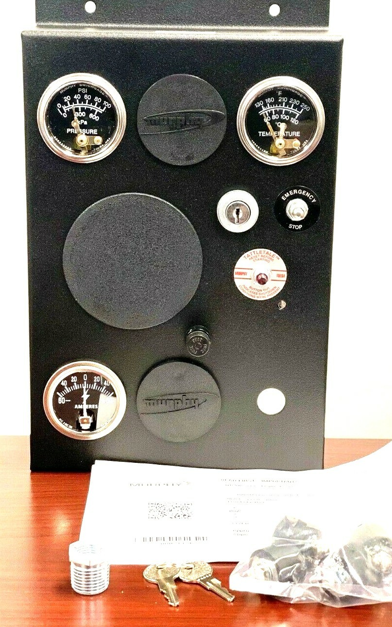 Murphy W0168-SS PART# 30700010 24V ANALOG ENGINE CONTROL PANEL SAME DAY SHIPPING