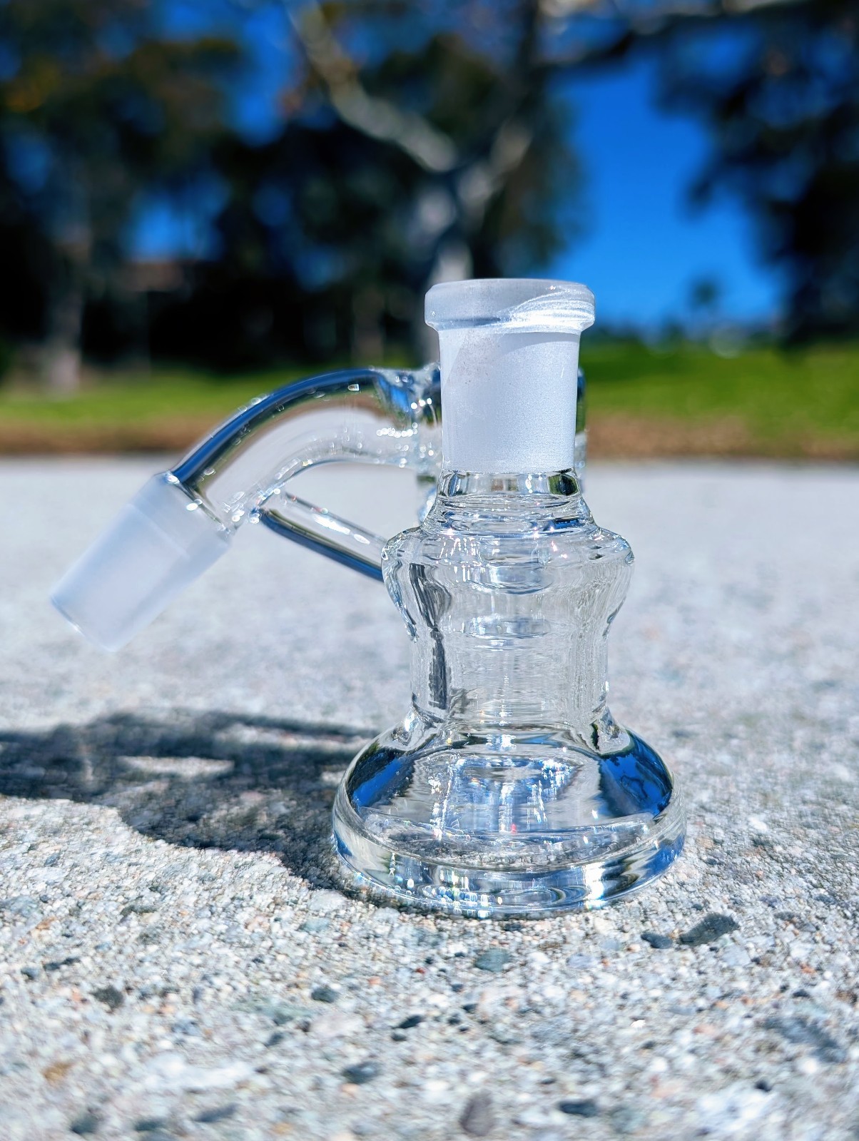 Turbine Perc 14mm 45° Premium Dry Ash Catcher Tobacco Water Pipe Bong Bubbler
