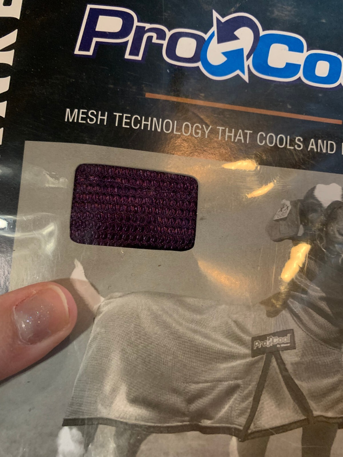 GOAT BLANKET Large / Purple - mesh that cools & protects Weaver ProCool NEW!