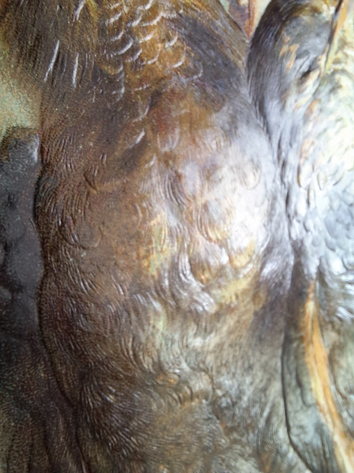 Game Birds Victorian Quail Cranberries Antique Embossed Chromolithograph