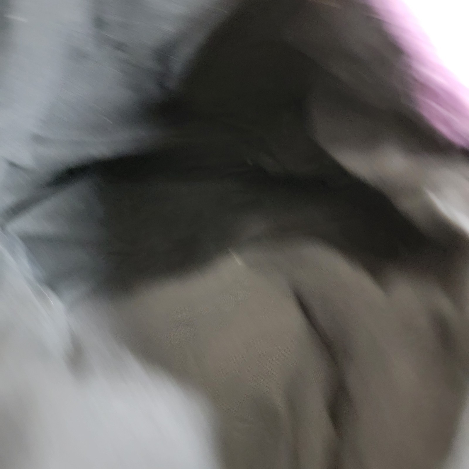 Vintage Y2K Faux Fur Punky Shoulder Bag Purple Medium Size for Women