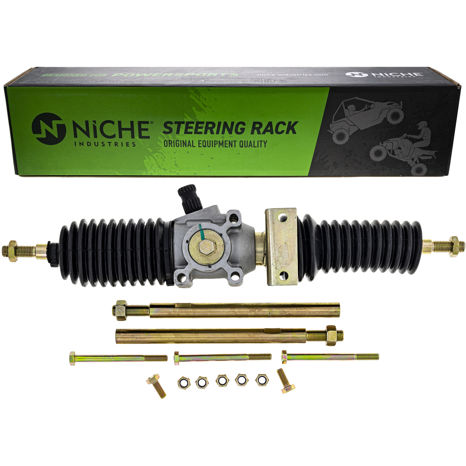 NICHE Steering Gear Box Rack & Pinion for Polaris Ranger 800 EV Crew 570 1824077