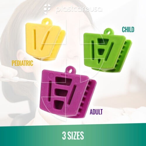 Dental Bite Props Block Adult Child Bite Blocks Strong Rubber Opener Retractor