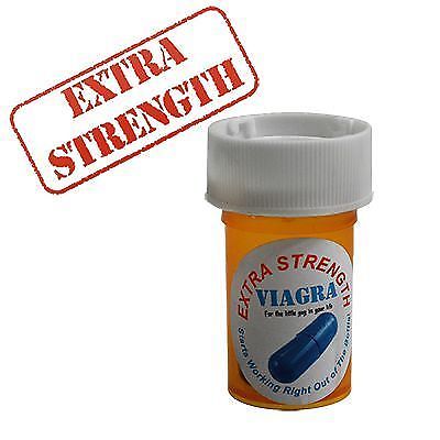 (JOKE ITEM) Extra Strength Viagra Joke Pills, Great Bar Gag, Very Funny Novelty,