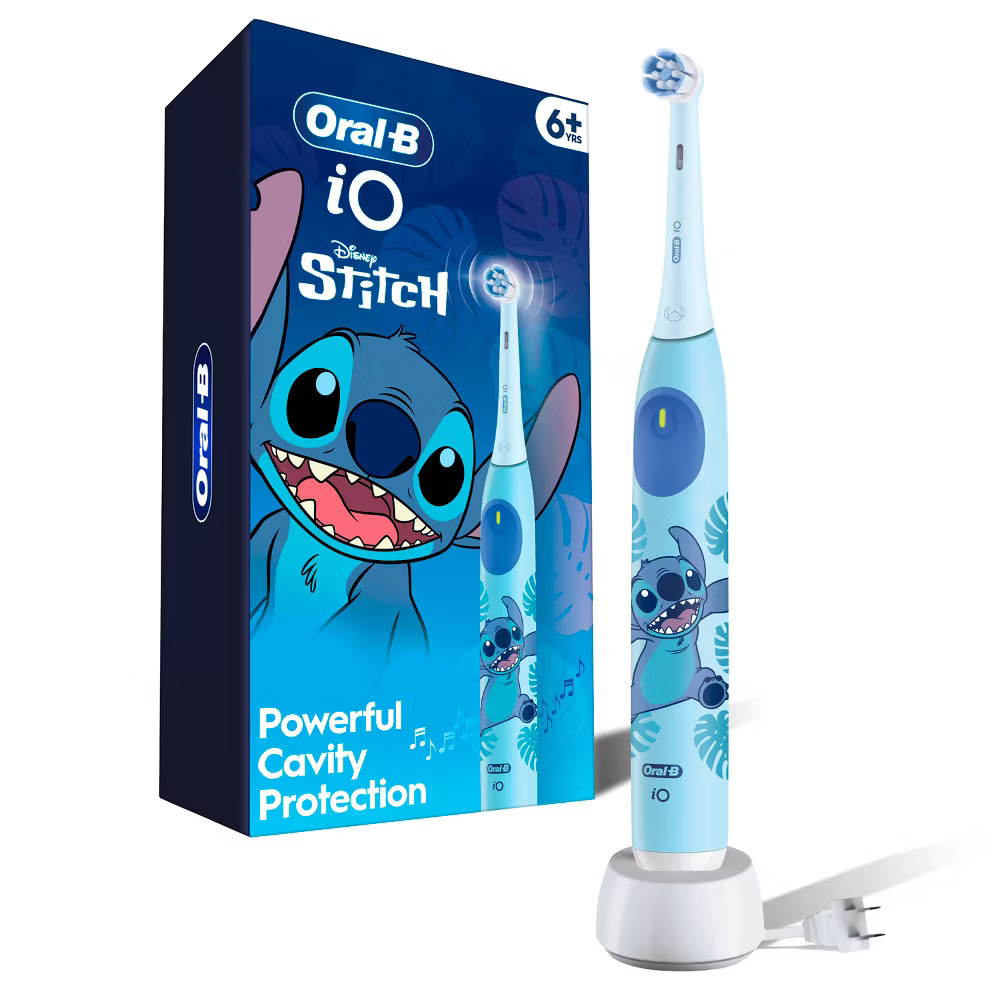 Oral-B iO Kids Limited Rechargeable Electric Powered Toothbrush - Stitch