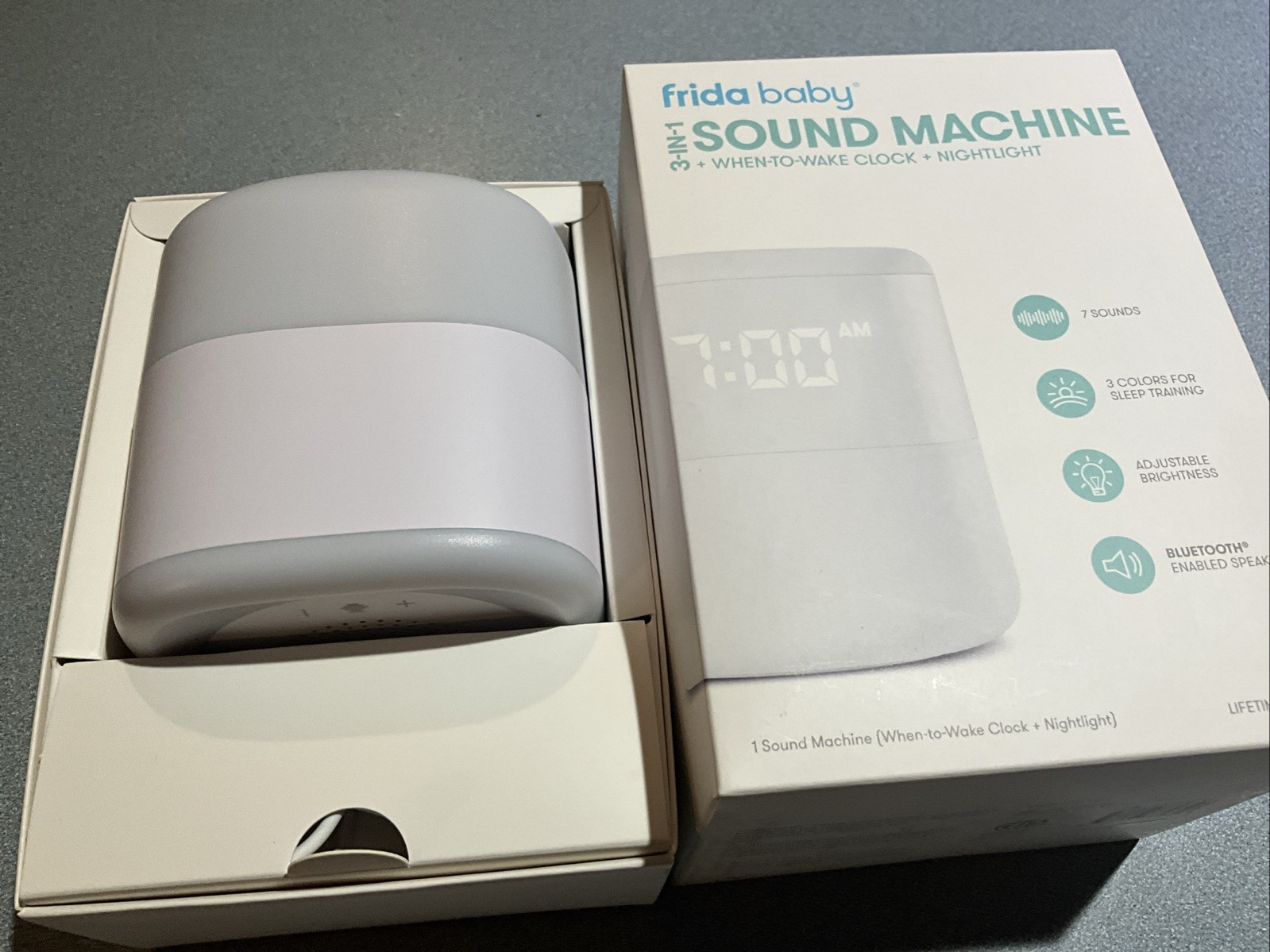 Frida Baby 3-in-1 Sound Machine + Sleep Trainer + Nightlight FridaBaby New Open