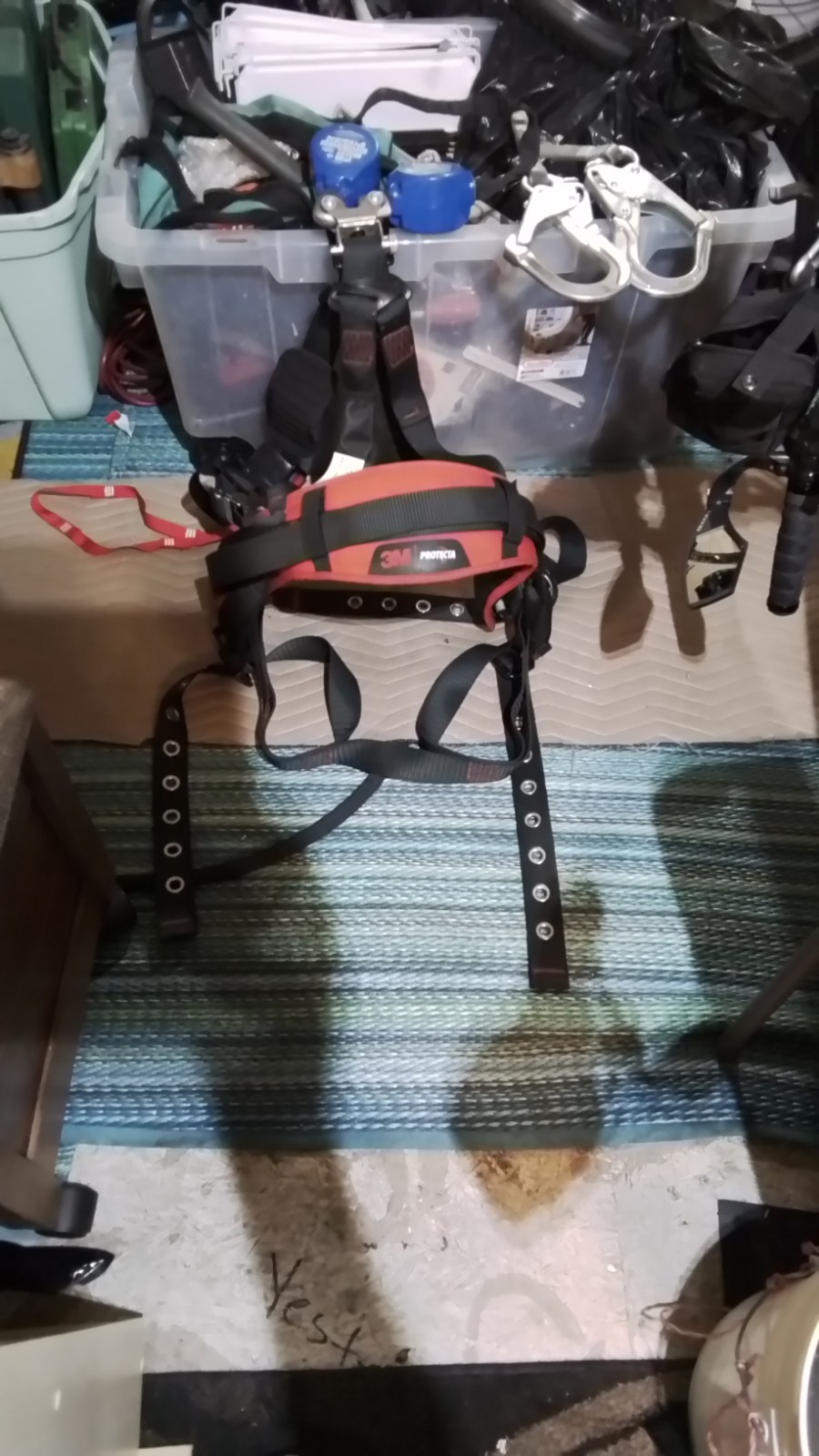 Ultra Safe Full Body Safety Harness w/ Dual Self Retracting Lifeline