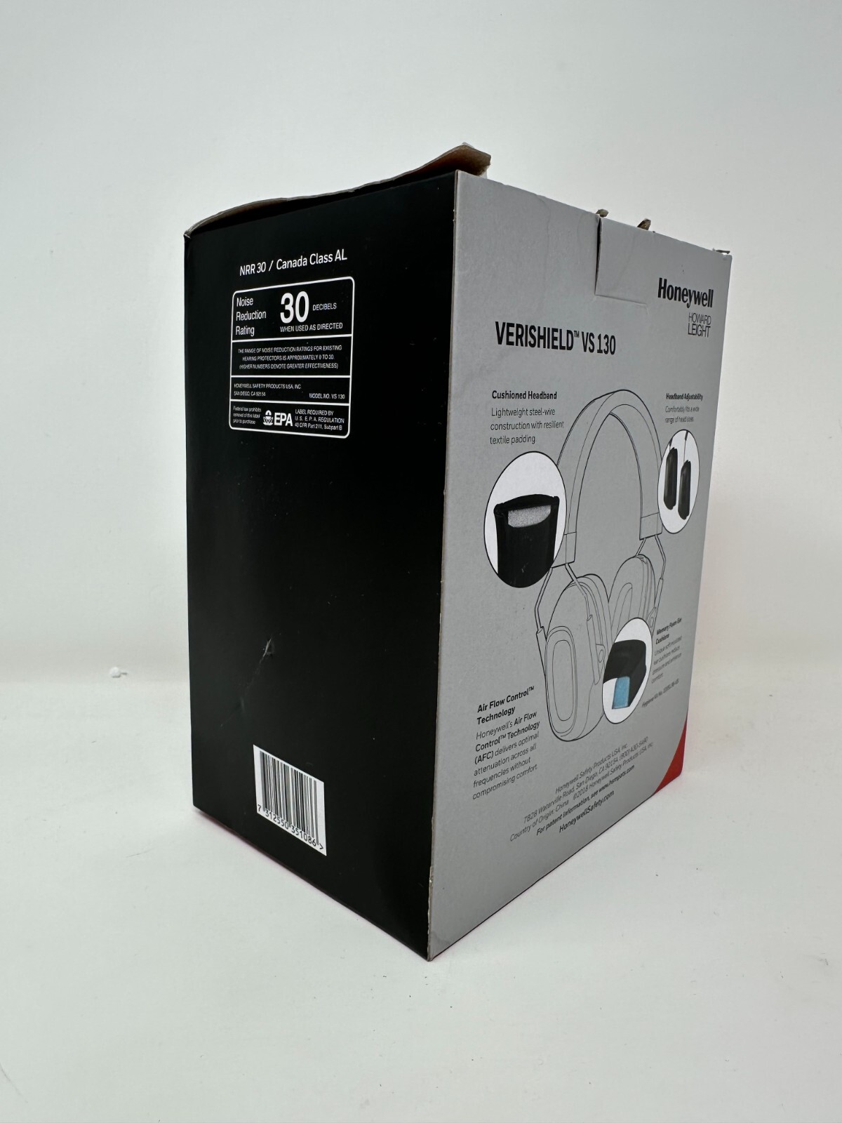 NEW Honeywell VeriShield VS 130 Comfortable Headband Earmuff Noise Reduction 30