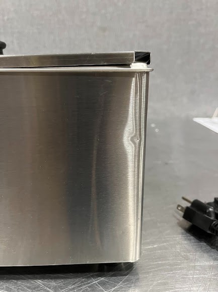 MainStreet Equipment 20 lb. Dual Tank Electric Countertop Fryer - 110V, 3,300W