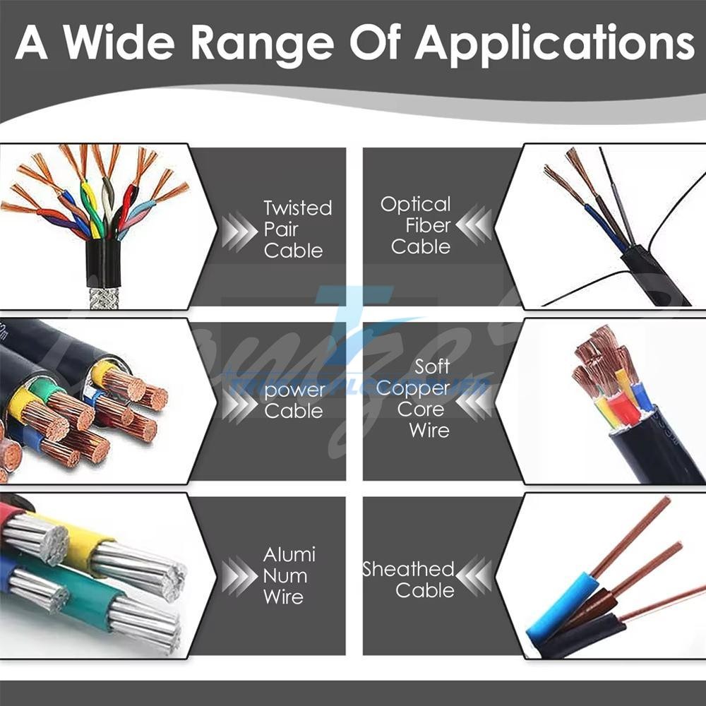 1-25mm Portable Manual Wire Stripping Machine Recycling Wire Stripper