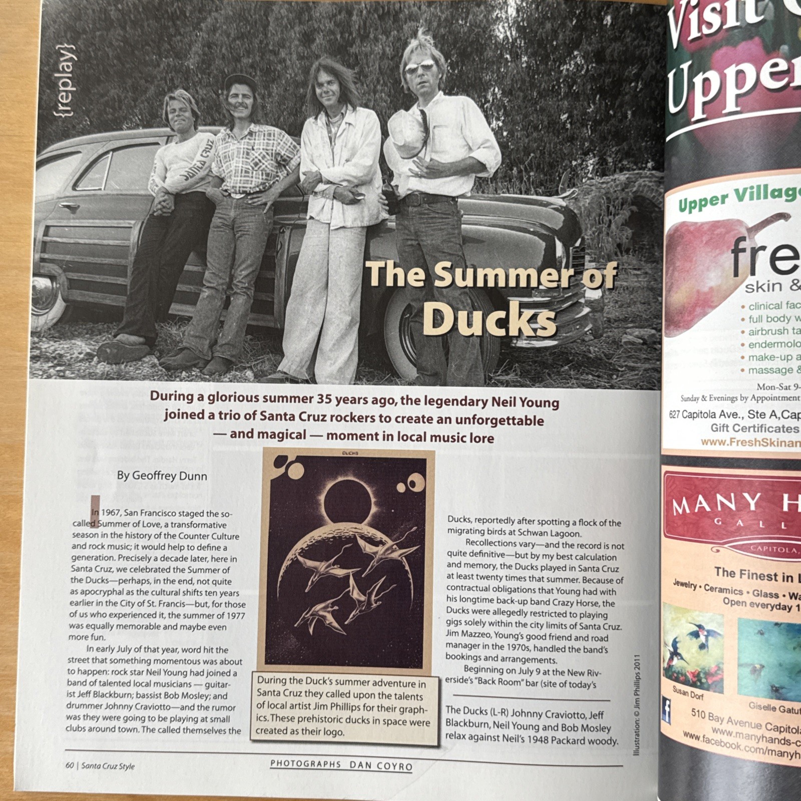 Santa Cruz Catalyst Music History Neil Young/The Ducks 6-pc bundle RARE COOL