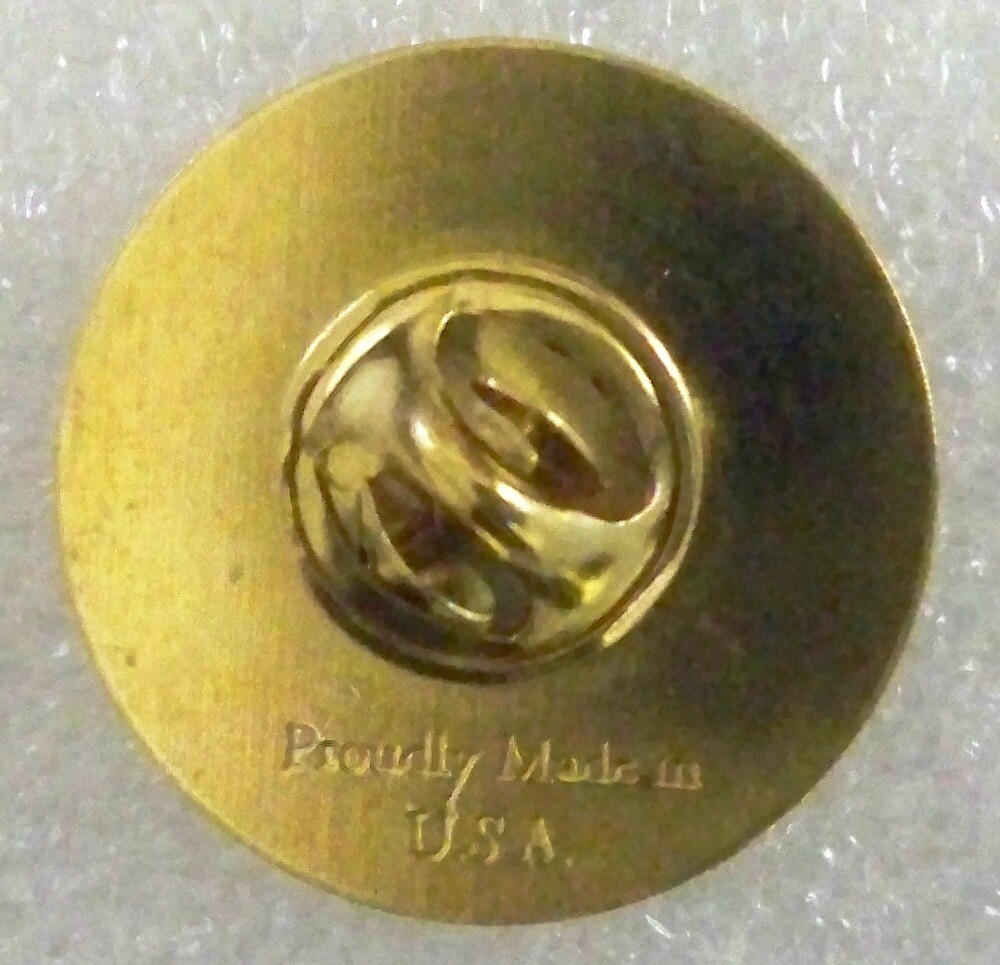 US Air Force lapel pin, proudly made in the USA