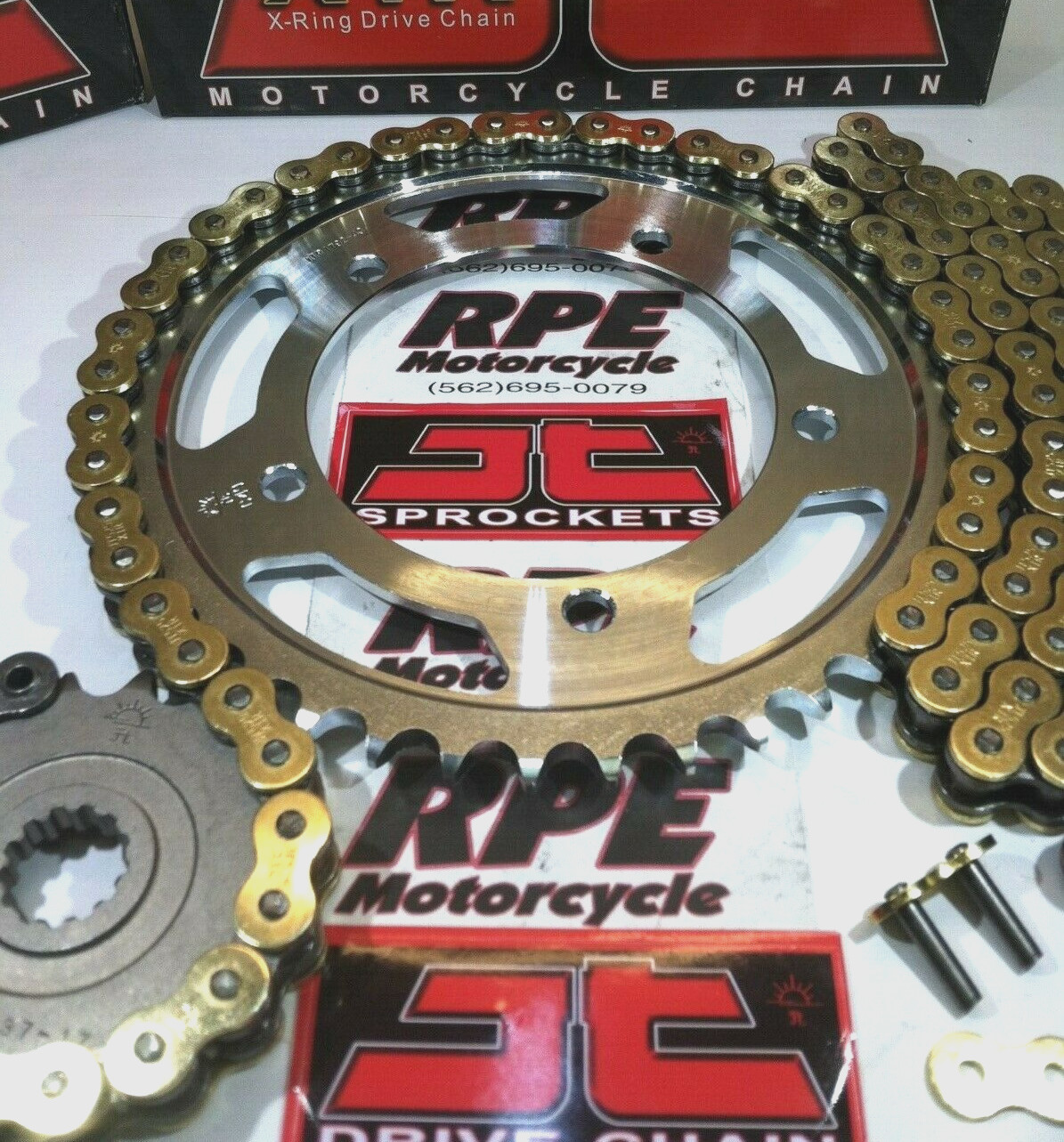 2006-2025 Kawasaki EX650R Ninja 650 JT X-Ring 520 Chain and Sprockets Kit