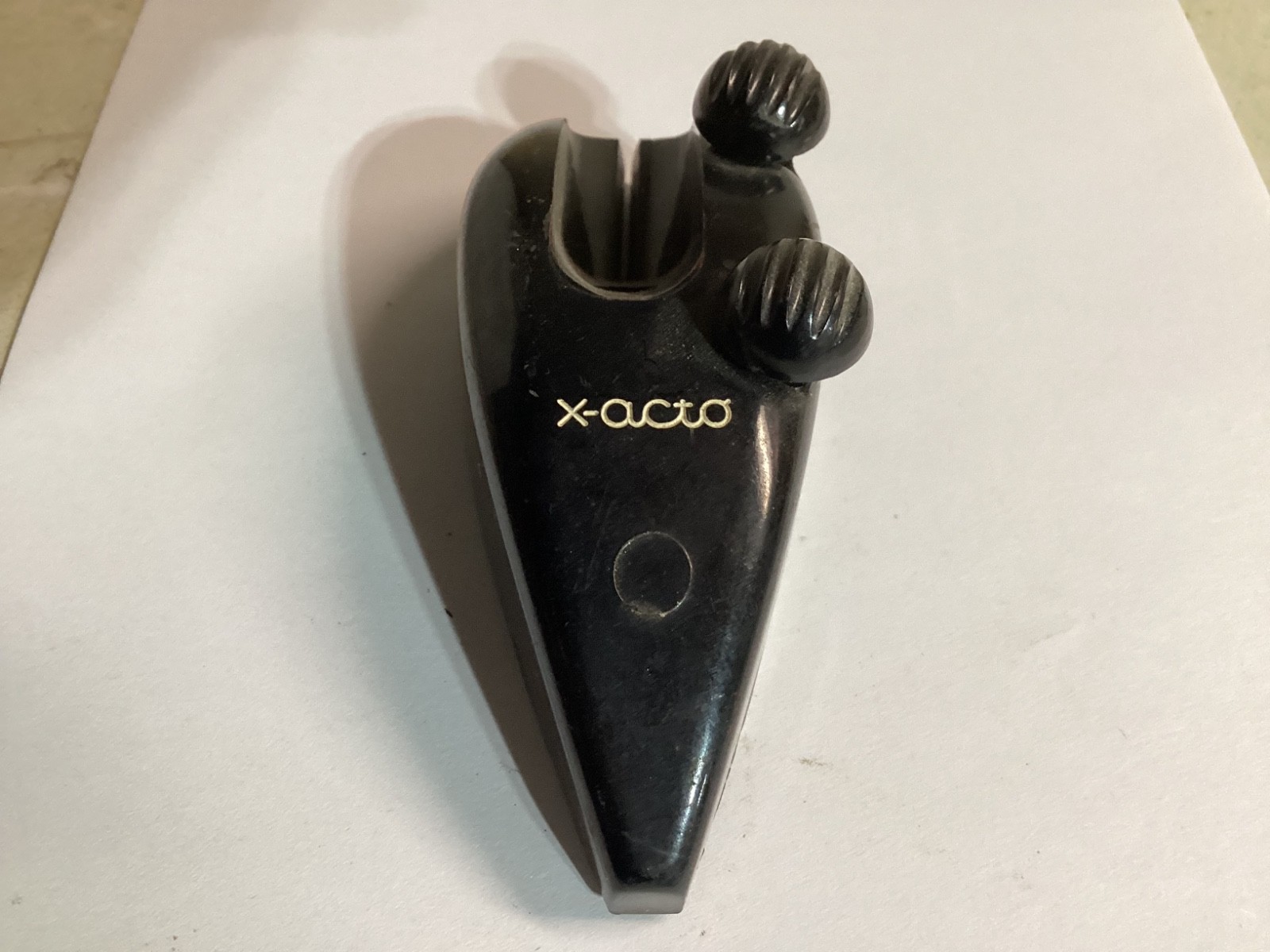 X-Acto Palm Mat Cutter Plane Bakelite about 3.5” inches long in vgc vintage vgc