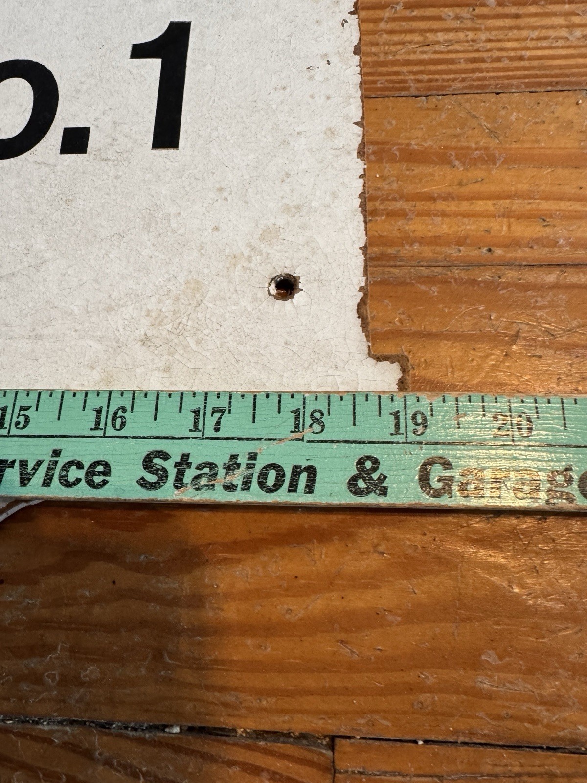 Vintage Dauphin Oil Co Sign Wood Single Face