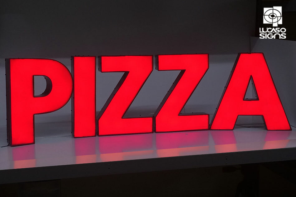 Custom Led Letters Illuminated Signs for Business Outdoor signage