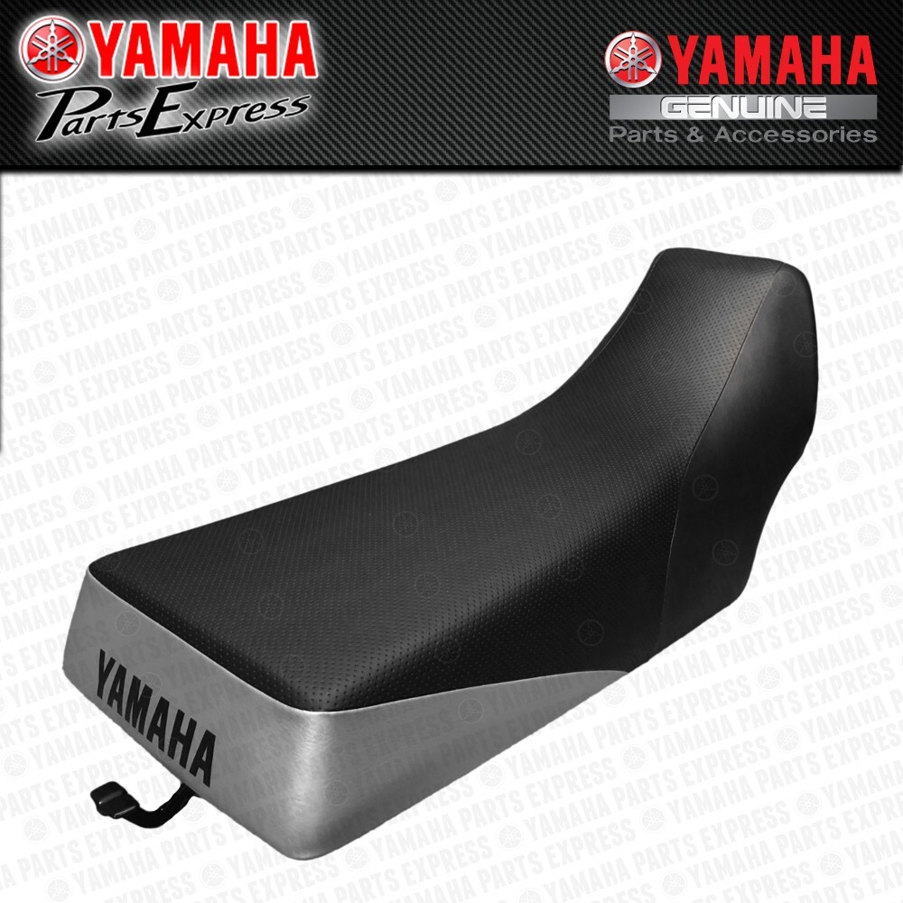 NEW YAMAHA BANSHEE YFZ 350 YFZ350 OEM COMPLETE SEAT ASSEMBLY BLACK & SILVER