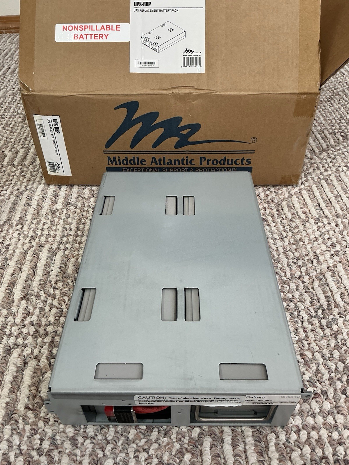 Middle Atlantic Products UPS-RBP UPS Battery Pack