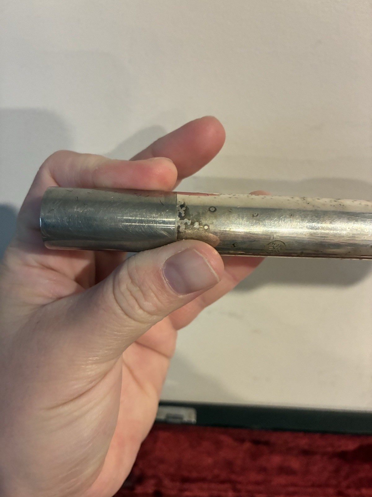 YAMAHA YFL225S - Student Flute Made In Japan w/ Hard Case Untested - AS IS