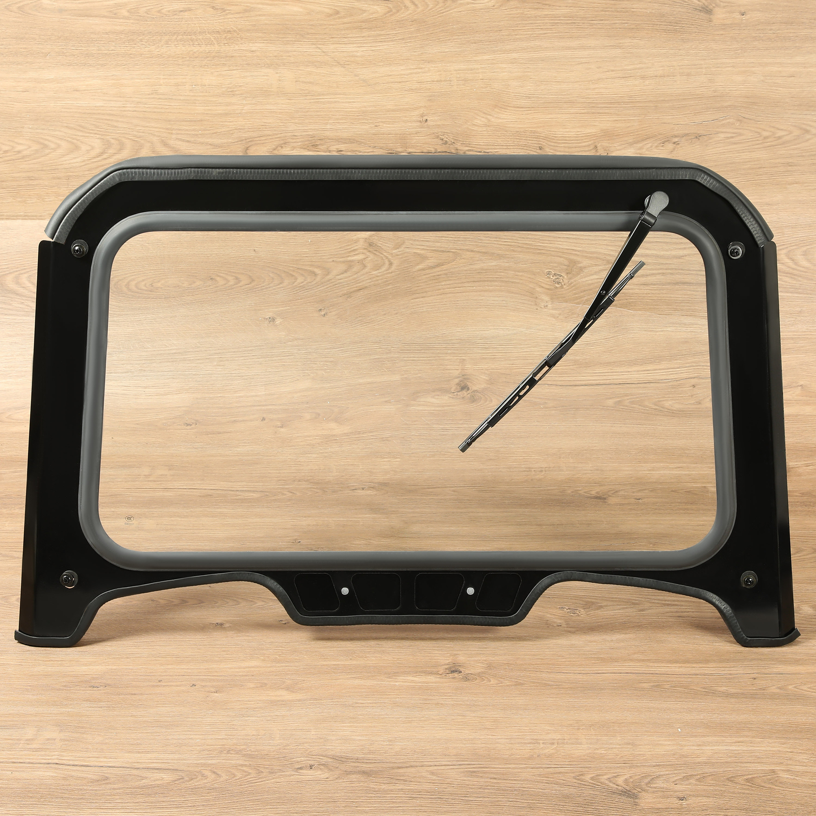 Glass Front Full Windshield For 2019+ Polaris RZR XP/ XP4 1000 Black