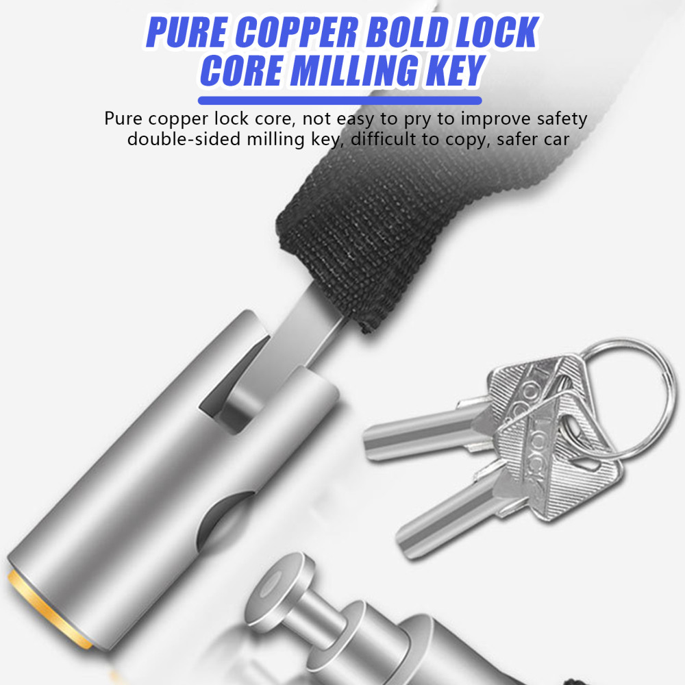 For Motorcycle Bike Bicycle Heavy Duty Chain Lock High Security Padlock Durable