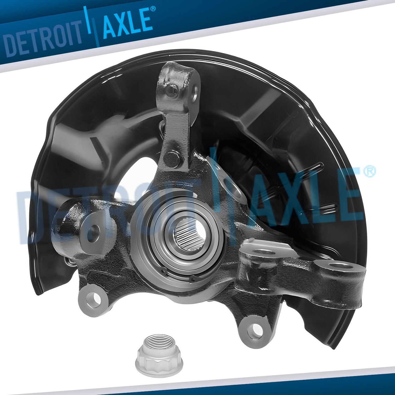 Front Left Knuckle & Wheel Hub Bearing for 2014 2015-2018 Toyota Corolla Matrix
