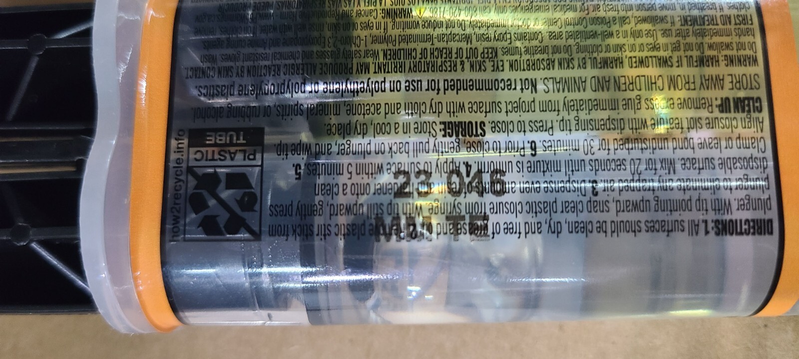 (2) Gorilla Epoxy Glue Liquid 0.85 oz/ Syringe - Clear