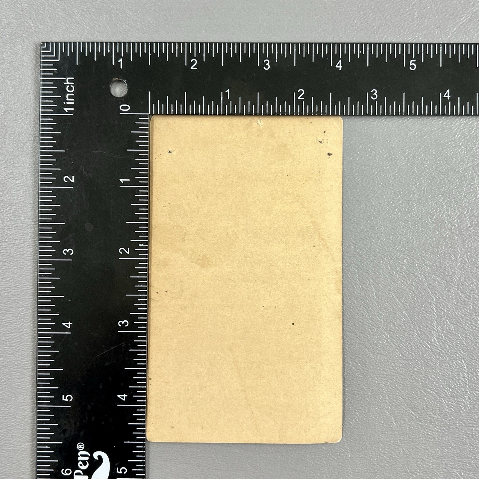 Victorian Trade Card The Old Fox Copyright Boston Metaphorical Man At Desk