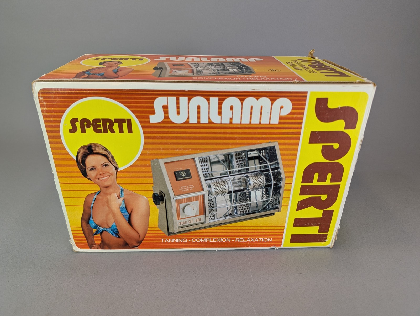 Vintage Sperti The Complete Sunlamp San Remo Model P-164 w/ Bulb!