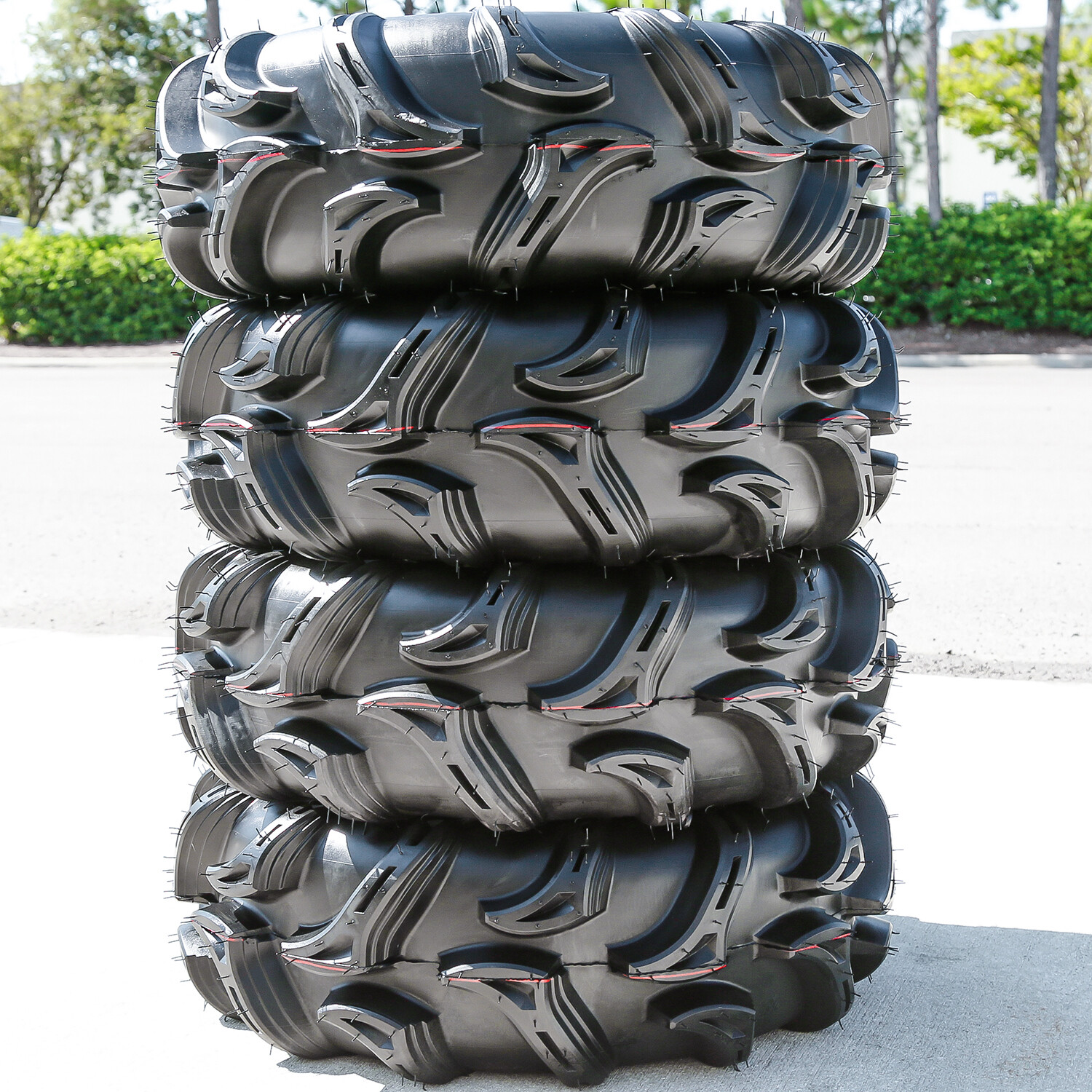 4 Forerunner Vulcan 28x9.00-14 28x9-14 28x9x14 52F 6 Ply M/T Mud ATV UTV Tires