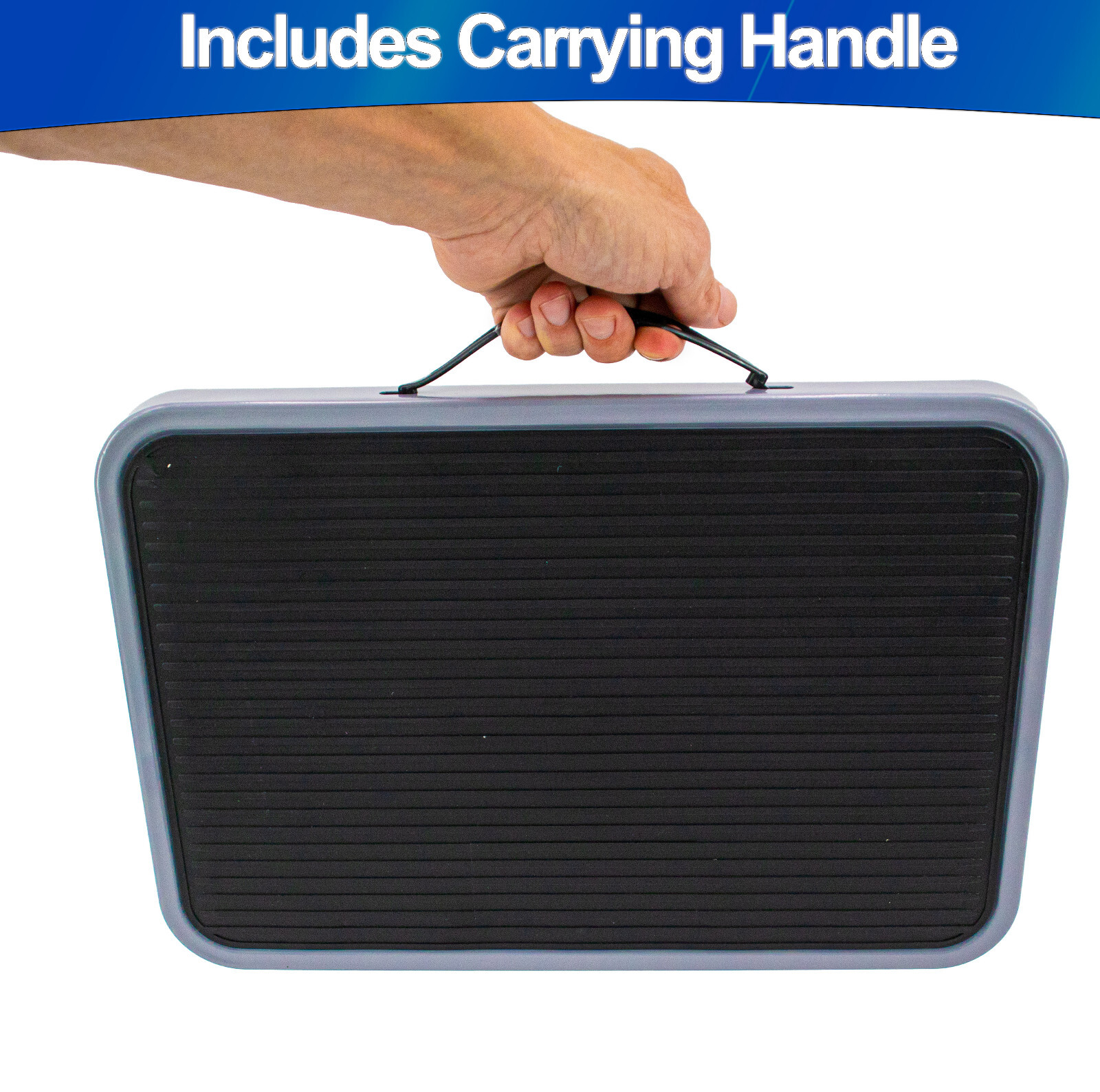 Step Stool Portable Folding Metal Foot Stool Compact One Step Ladder for Kitchen