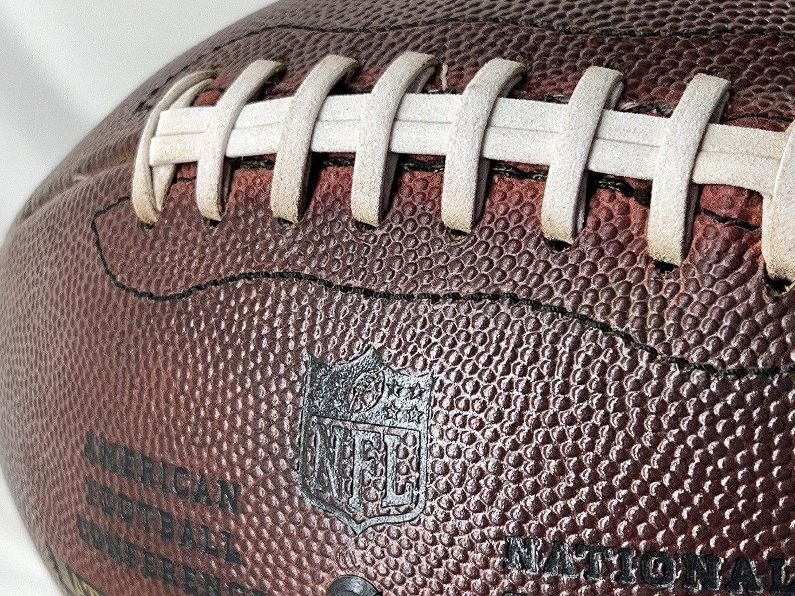 RAMS LOGO - NFL "The Duke" Wilson Football - Game Ball - Prepped & Conditioned