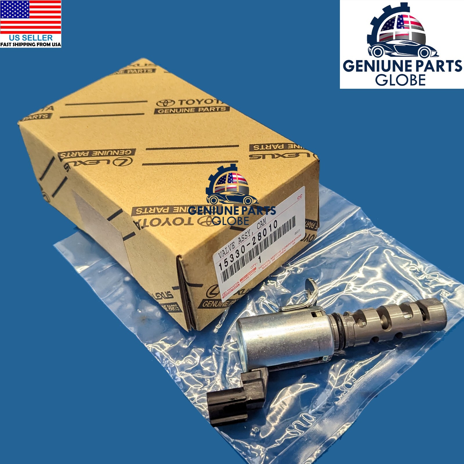 GENUINE TOYOTA CAMRY HIGHLANDER RAV4 2.4L CAM TIMING CONTROL VALVE 15330-28010
