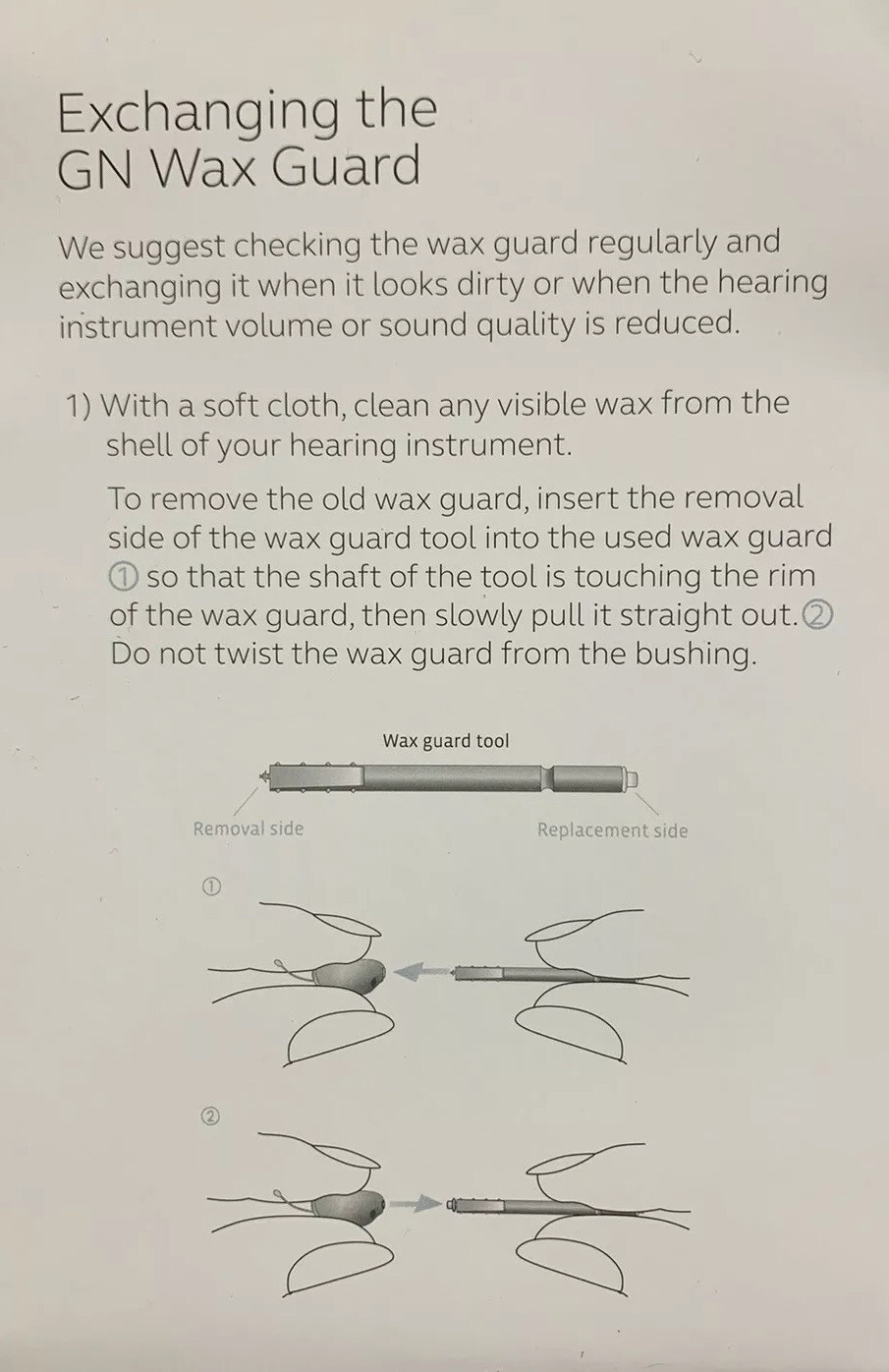 GN Resound Jabra Wax Filter. 16 Filters. Linx, Quattro, Key, One, Omnia, Enhance