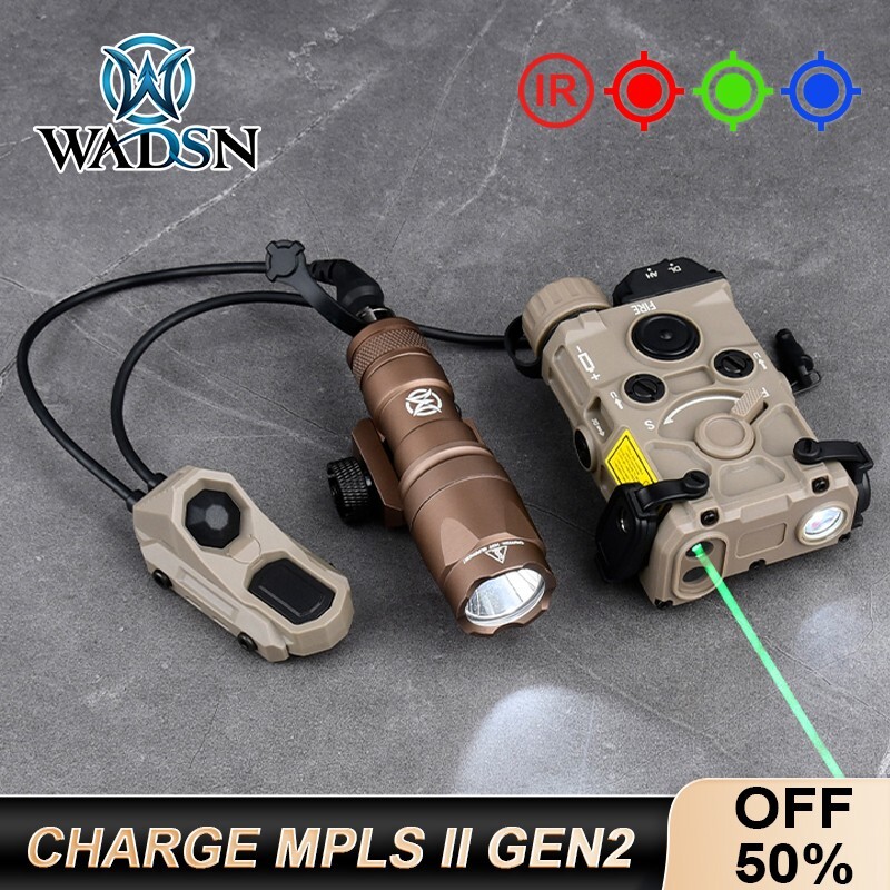 Tactical OGL RED Green Blue IR laser M600 M300 Hunting Flashlight AXON Switch