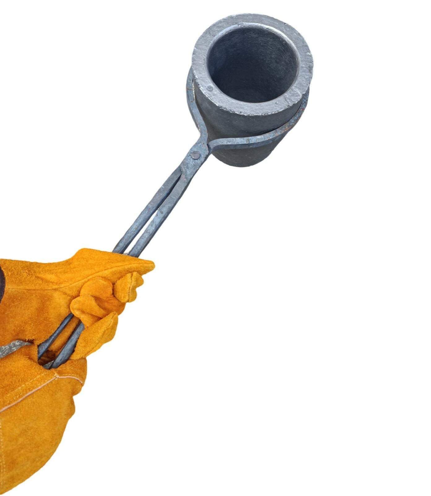 10 KG Crucible Tongs Set For Lifting and Pouring Fit Gas Metal Melting Furnace