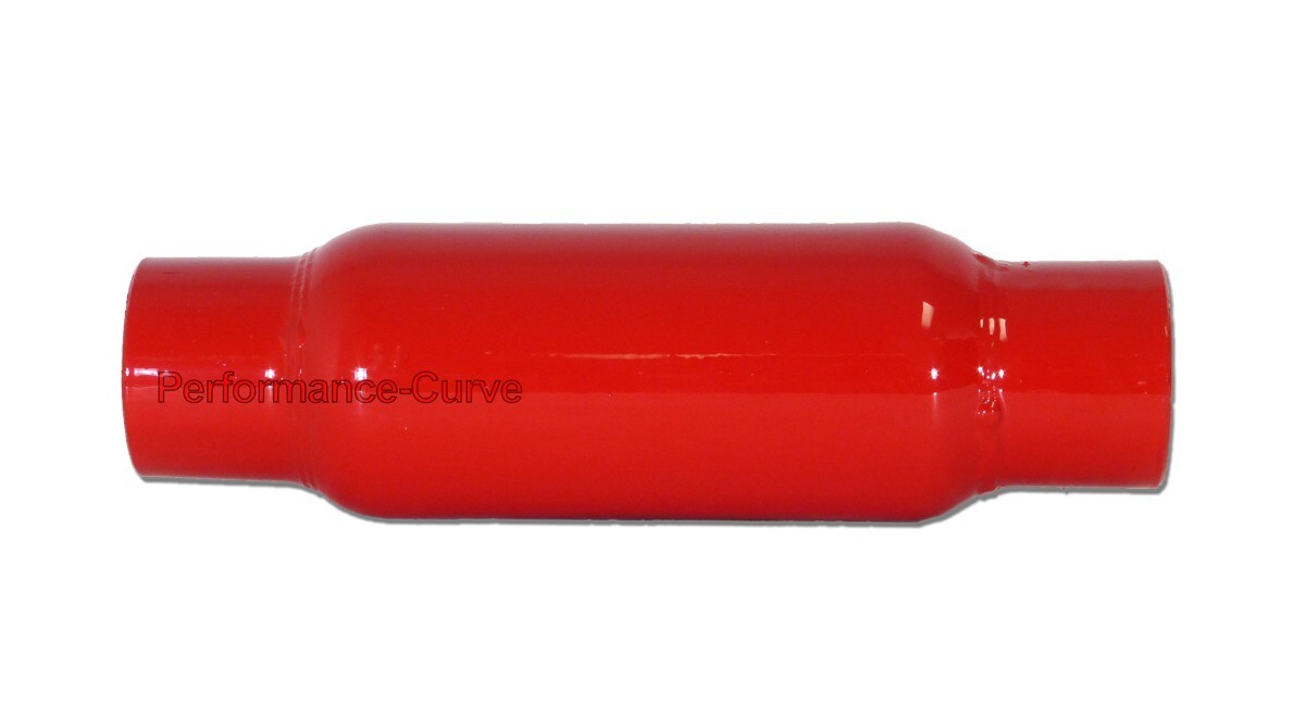 Cherry Bomb Glasspack Exhaust Muffler 2.5" IN \ OUT - 12" Body - 87522CB