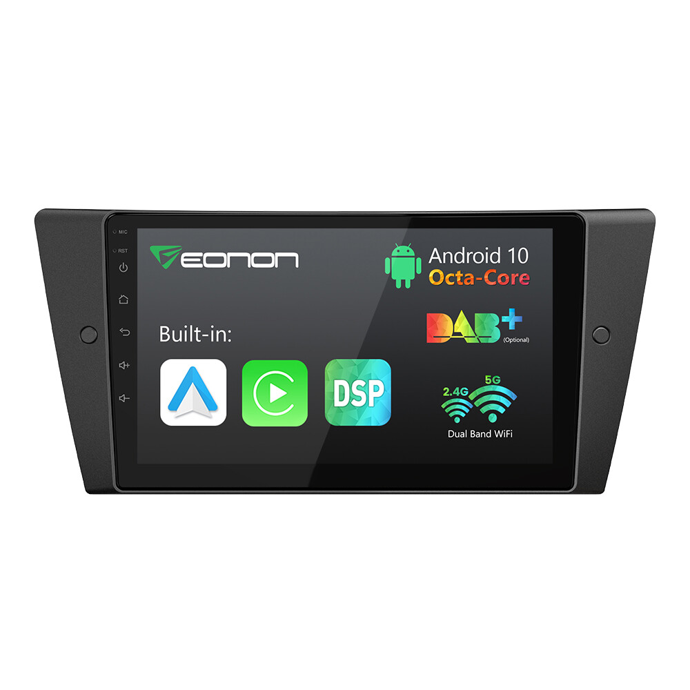 Android 10 8-Core 2GB RAM Head Unit Car GPS Radio Stereo for BMW E90 E91 E92 E93
