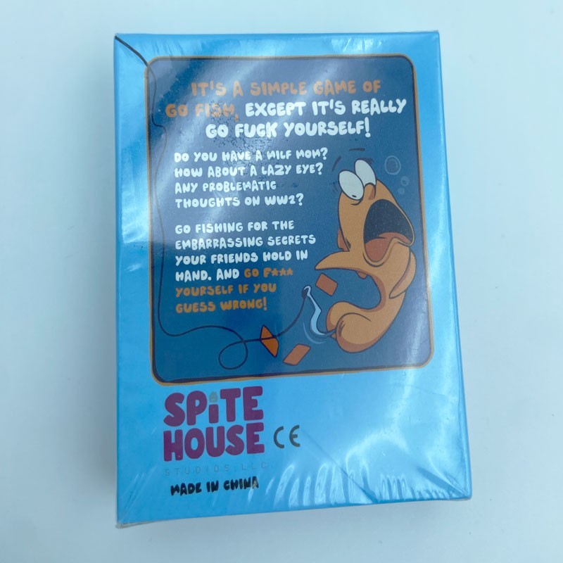 Go F**K Yourself Card Game, Adult Go Fish with Hilarious Humor