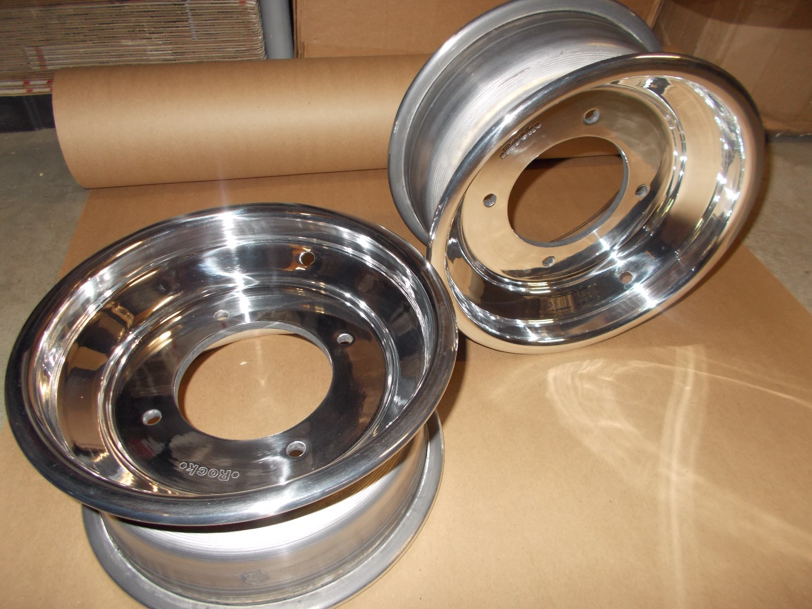 (2) Rims Wheels Front Honda TRX 250R 250X 250EX 300EX 300X 400EX 450R 450ER