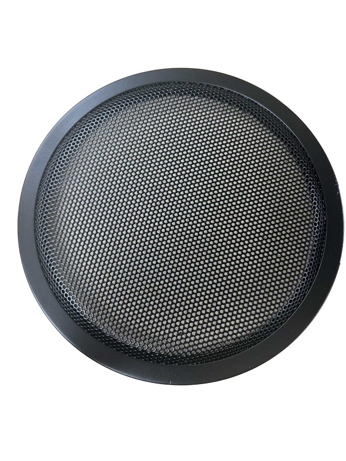 8" 8 Inch Mesh Metal Speaker Grill with Double Rings Subwoofer Black