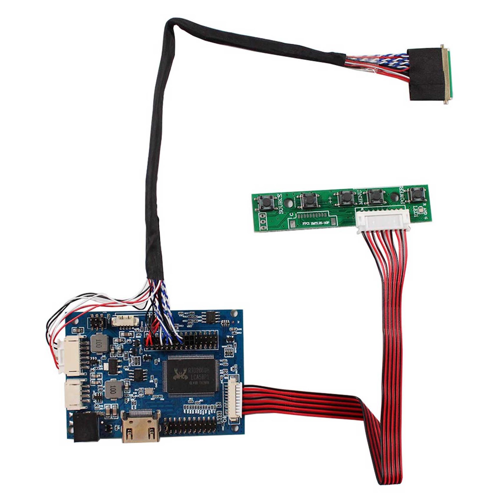 HD LCD Controller Board For 10.1in 1280x800 B101EW05 LP101WX1 HSD101PWW1 LCD