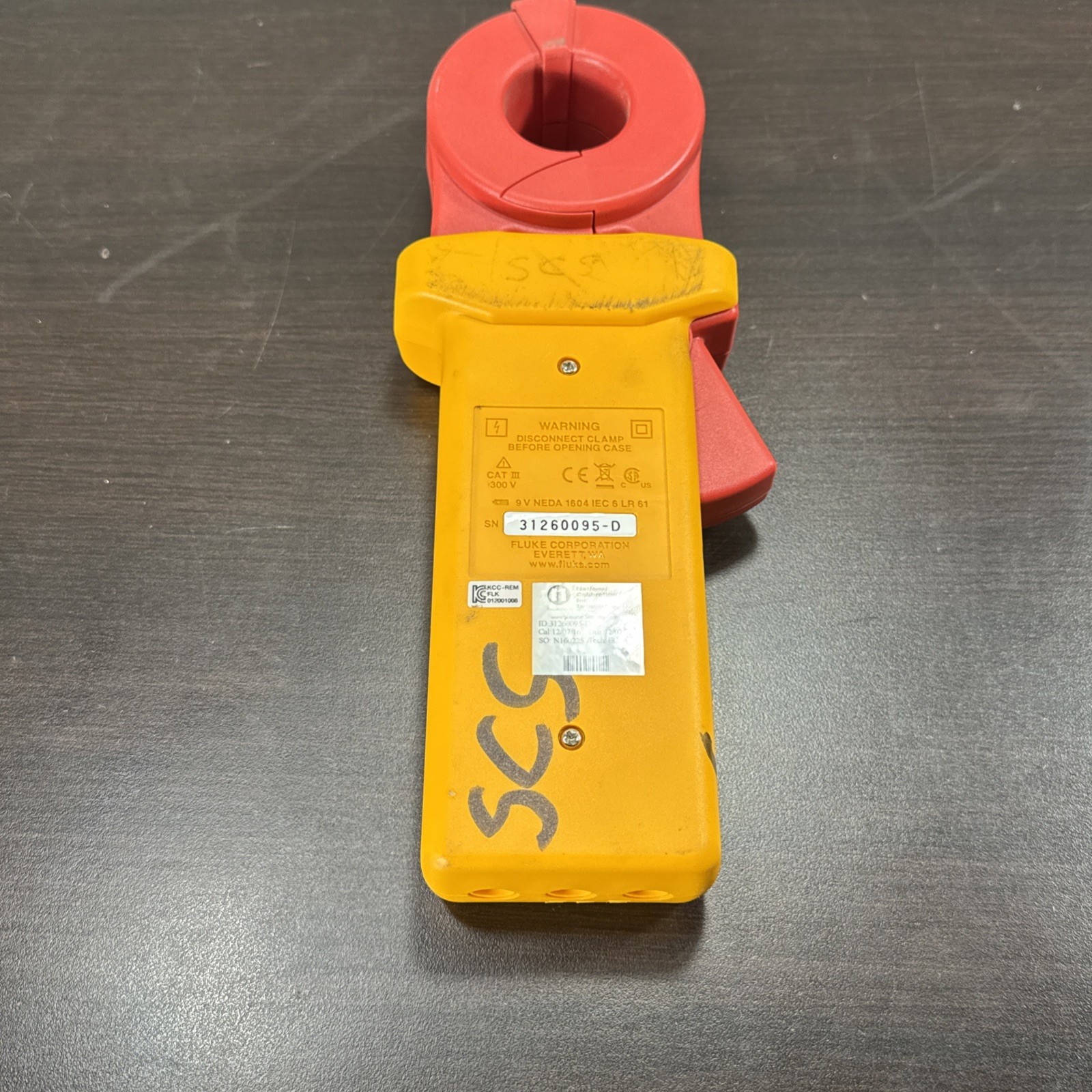 FLUKE 1630 EARTH GROUND CLAMP - FREE SHIPPING Unit Only