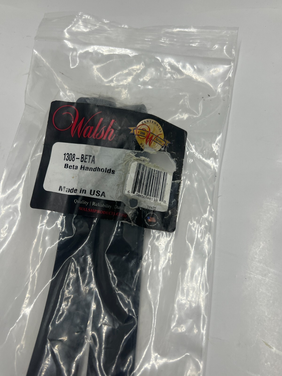 QTY 3 Walsh Horse Harness Race Accessories Racing Beta Handholds Black 1308-beta