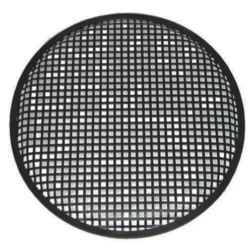 (1) 10" INCH UNIVERSAL SPEAKER SUBWOOFER GRILL MESH COVER W/ CLIPS SCREWS GUARD