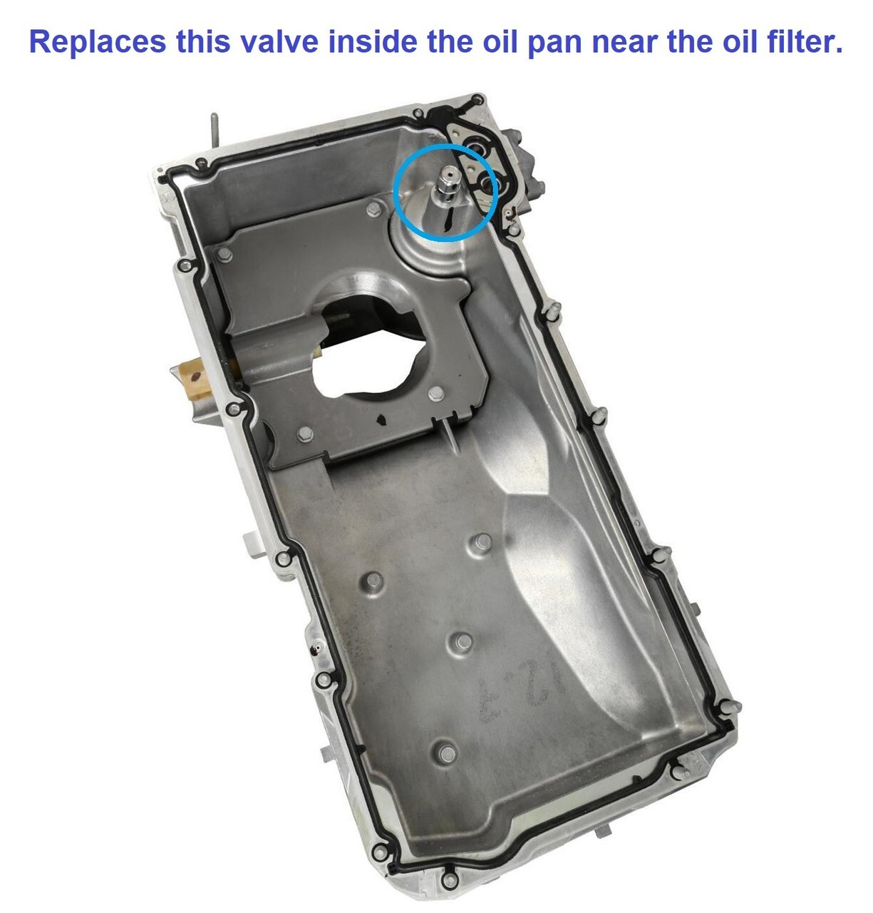 GM 12608835 Oil Pan Pressure Relief Valve 2007+ 4.8 5.3 6.0 6.2 LS3 L99 L96 LC9