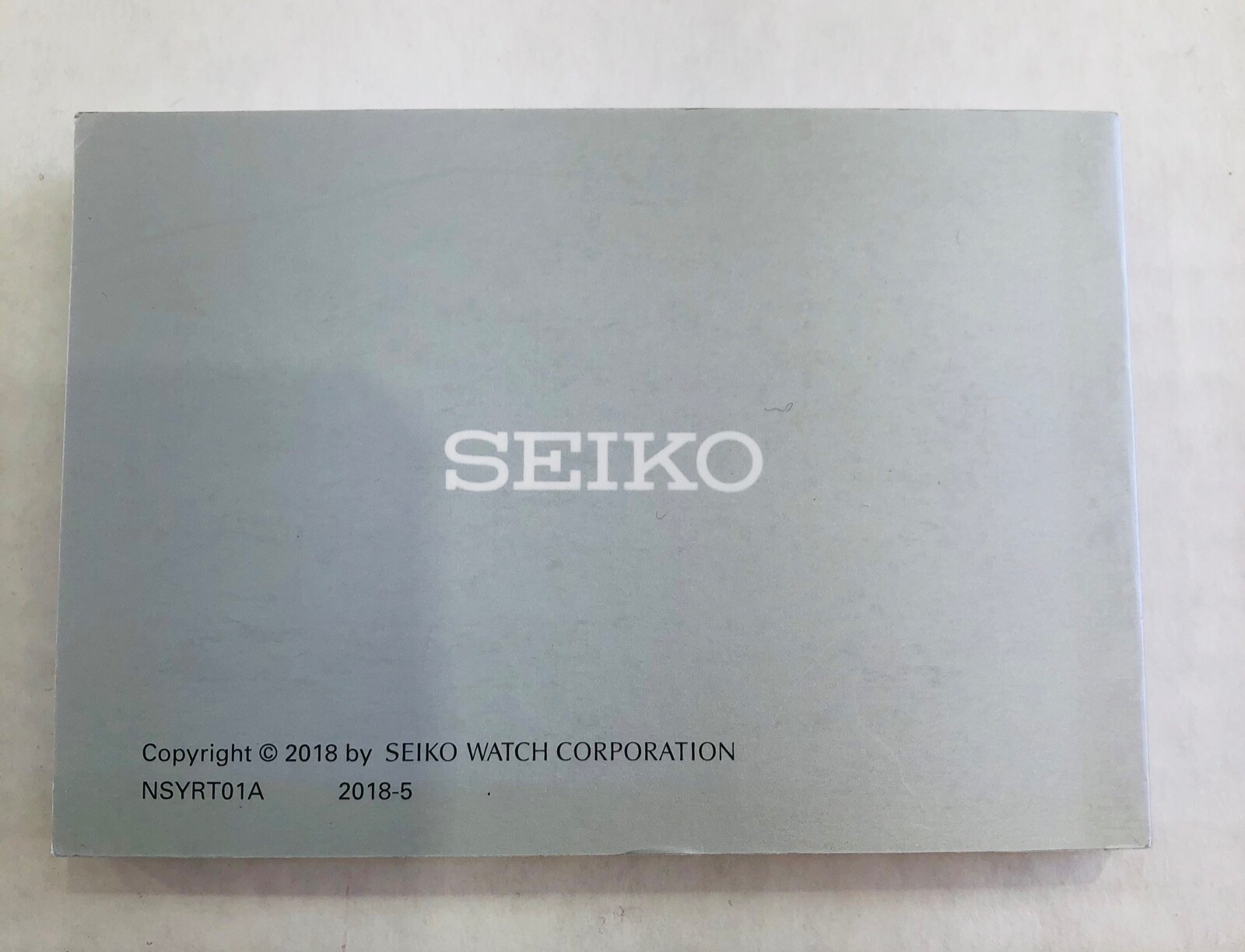 SEIKO Rotary slide rule manual instruction book international