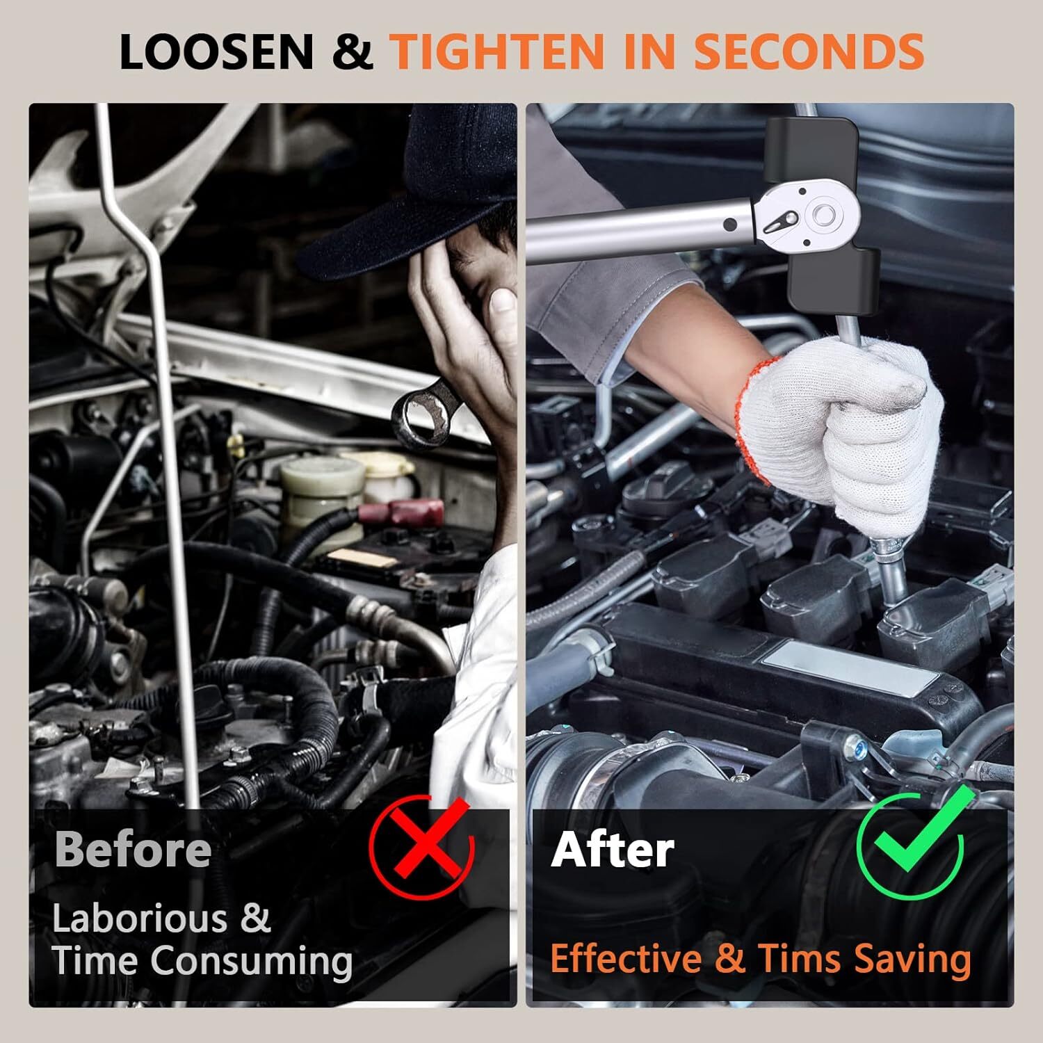 For 1/2 Inch Drive Wrench Extend More Leverage Universal Wrench Extender Adaptor