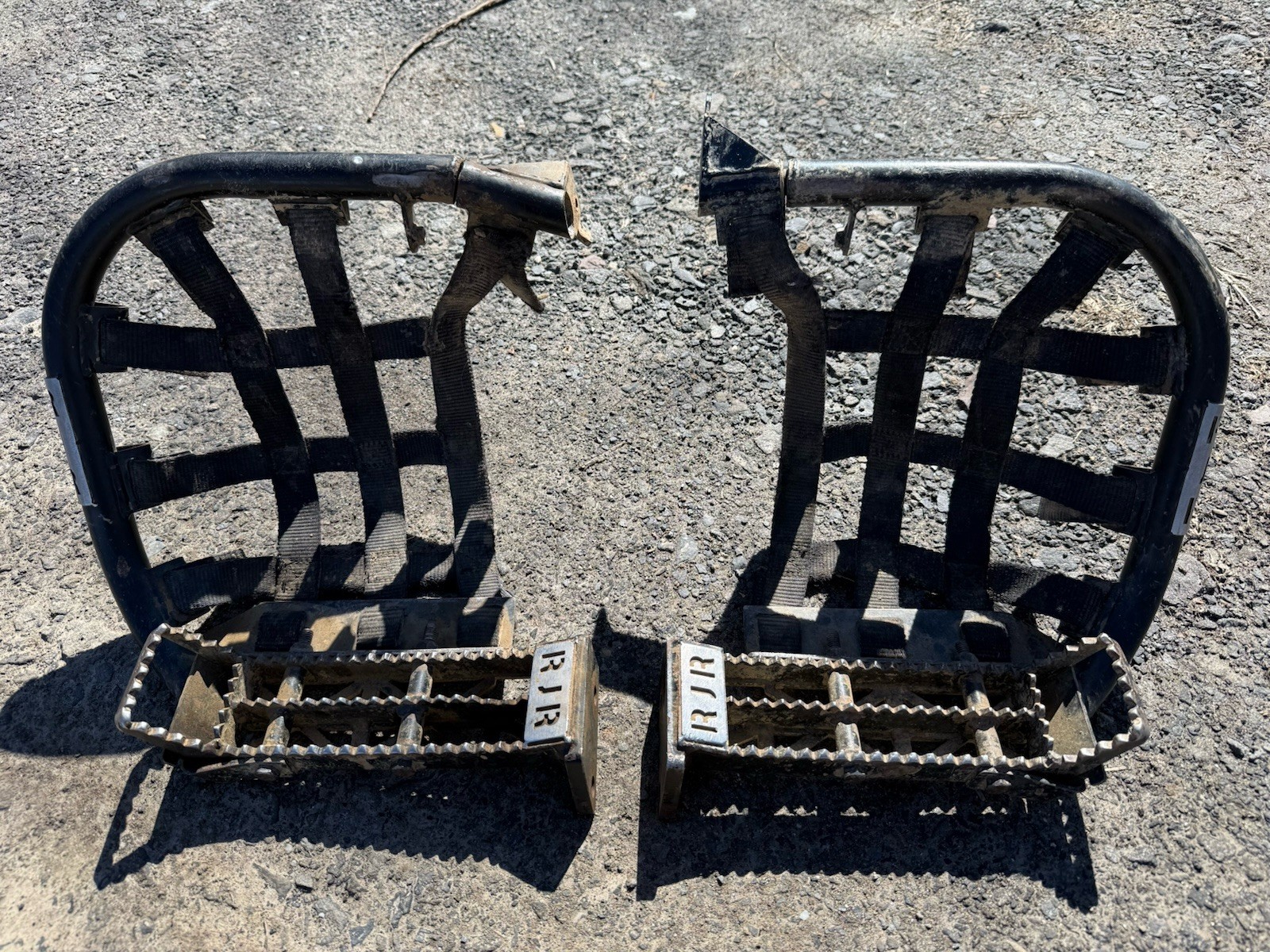 Honda TRX450R RJR Footpegs and Heel Guards Used TRX 450R