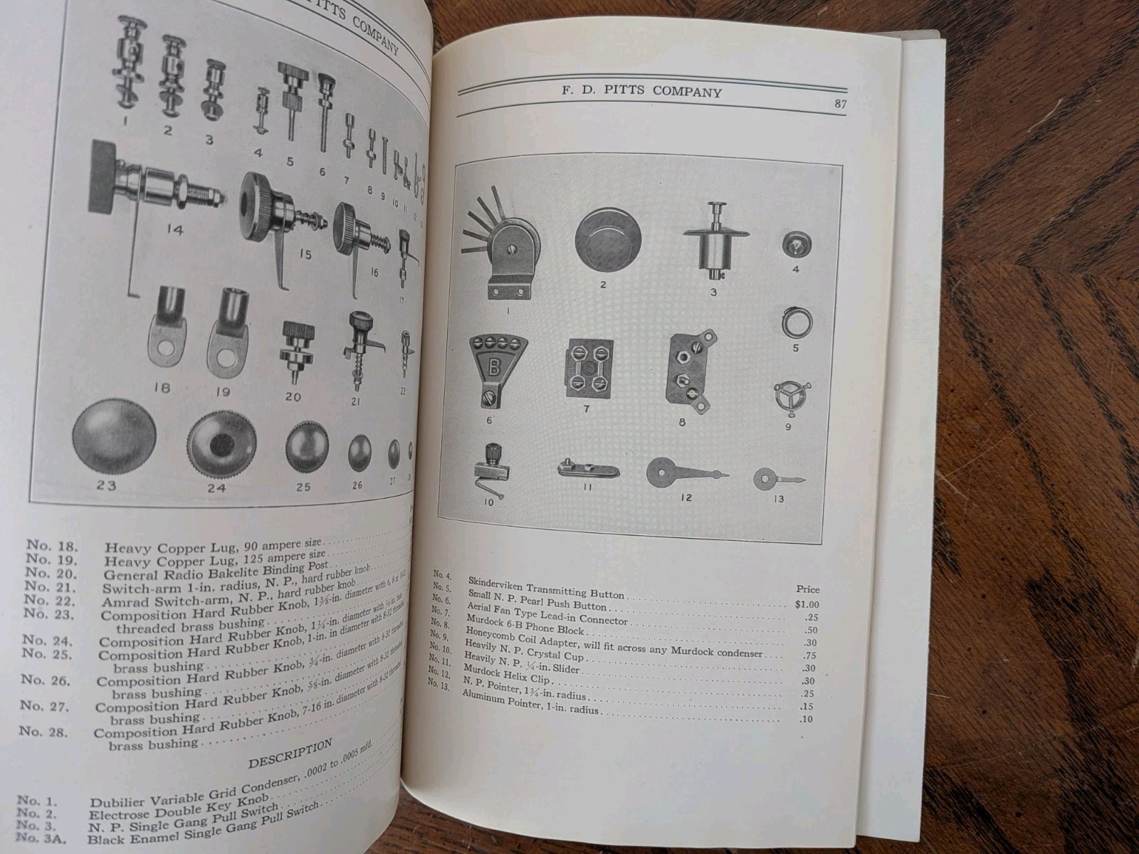 Pittsco Radio Apparatus Catalog No. 22